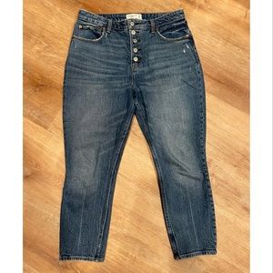 Abercrombie & Fitch High Rise Curve Love Jeans